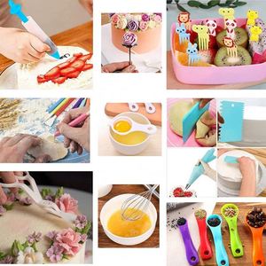 Wholesale Bakeware Christmas <b>Cake</b> Turntable Stand <b>Supplies</b> Kits 413 PCS <b>Cake</b> <b>Decorating</b> Baking Tool Set - Product Image 4