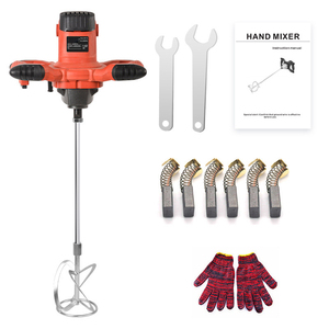 Factory Direct Sale 2400W /3500W Electric Handheld Concrete Mixer Industrial Grade with Adjustable 6-<b>speed</b> for <b>Paint</b> Cement - Product Image 6