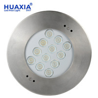 Lumière extérieure de pont LED RVB Ip68 puissance d'entrée élevée 18W/24W lumière enterrée par étape encastrée catégorie lumières souterraines