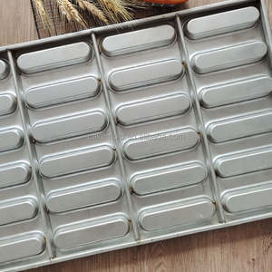 סיטונאי כלב חם חמנייה אפייה מחבת מגשי אפייה אלומיניום לחם מגשי אפייה לתנור - Product Image 3