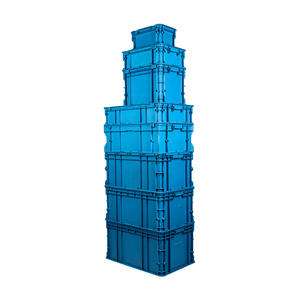 Industrial Plastic <strong>Stacking</strong> Euro Storage <strong>Containers</strong> Boxes Crates - Product Image 6