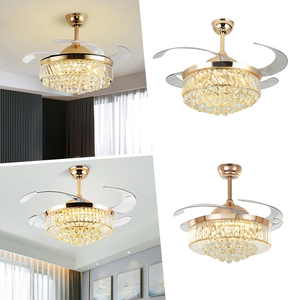 Lámpara de <span class=keywords><strong>techo</strong></span> <span class=keywords><strong>con</strong></span> luces Led de cristal para el hogar, farol de estilo nórdico postmoderno de lujo para sala de estar, dormitorio, lámpara de araña <span class=keywords><strong>con</strong></span> flores - Product Image 1