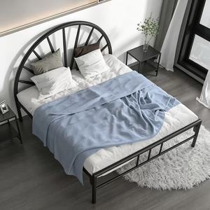 เตียงโลหะมีหลายขนาด คุณภาพสูง ดีไซน์เรียบง่าย ราคาขายส่งจากโรงงาน - Product Image 1