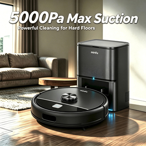 Automatic Intelligent Visual-SLAM Robotic <b>Floor</b> Cleaning Smart Robot Vacuum <b>Cleaner</b> With <b>Mopping</b> <b>Mopping</b> <b>Floor</b> Vacuum Cleaning R - Product Image 1