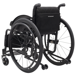 Fauteuil roulant manuel en alliage d'aluminium léger avec dossier pliable et roues arrière de 24 pouces pour <span class=keywords><strong>personne</strong></span> handicapée - Product Image 6