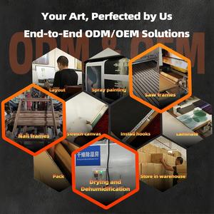 Arte Decorativo <span class=keywords><strong>para</strong></span> Pared - Pintura Digital en Cristal de Pizarra, Desnudo Oriental, Lienzo Acrílico, Caja de <span class=keywords><strong>Sombra</strong></span>, Cumpleaños, Ramadán - Product Image 4