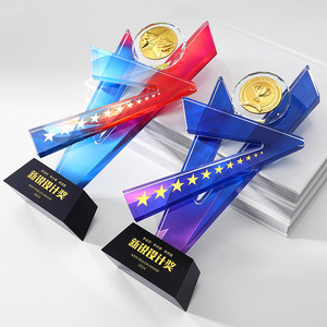 K9 Çevre Dostu Özel Logo Kristal Madalyalar, Kupalar ve Plaklar <span class=keywords><strong>Metal</strong></span> Madalyon Toptan Ödül Hediye Kutulu Kupa - Product Image 5