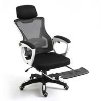 Chaise de bureau ergonomique pivotante réglable de haute qualité et moderne pour les espaces de travail à domicile