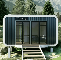 Maison préfabriquée mobile Apple Cabin, capsule spatiale, maison modulaire moderne en conteneur
