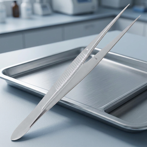 Pinces chirurgicales droites pour éclats avec guide, instrument manuel de chirurgie générale, classe I, certifié CE - Product Image 3