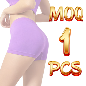 Shorts de sport pour femmes fabriqués en Chine, taille mi-haute, culotte sans couture en tricot, sous-vêtements sûrs pour femmes, shorts, culottes - Product Image 2