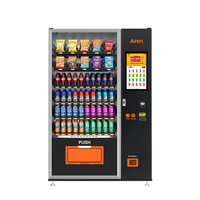 Distributeurs automatiques de boissons et de snacks AFEN grande capacité, entièrement automatiques, avec code QR, pour boissons, Allemagne