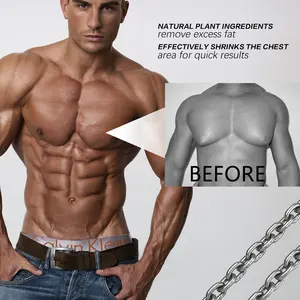 High Quality Men Body Slimming Firming Spray For Skin Tightening Chest Muscle-building Body Shaping