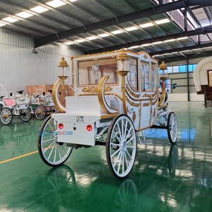 Nueva Carruada Eléctrica de Lujo para Bodas, Carruada Real y Carruada de Princesa Cenicienta, Carruada Xuchang Montable en Venta - Product Image 1