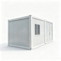 Maison préfabriquée personnalisée à 2 étages en conteneur, maison modulaire pliable préfabriquée, dortoir pour ouvriers de chantier, bureau, cabane