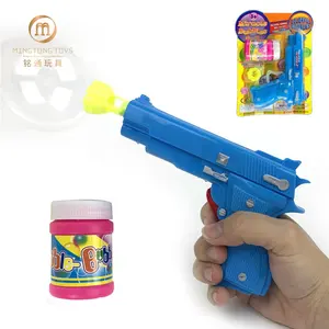 Hot sale colorful outdoor toys soap bubble gun toy for kids