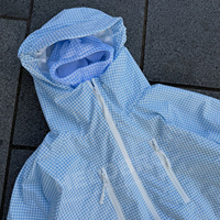 Veste Balaclava Premium à Carreaux pour Hommes, Imperméable, Coupe-Vent, en Nylon Ripstop, avec Fermeture Éclair, Grande Taille, pour la Course à Pied – Fabricants