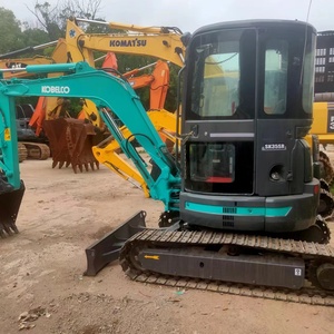 Excavadora Pequeña Japonesa Usada Kobelco SK35SR-5 de 3 Toneladas, Excavadora de Cadenas a la Venta al Por Mayor a Precio Económico - Product Image 3