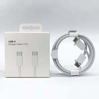 Câble Tressé USB-C vers USB-C de Charge Rapide et de Données, Vente en Gros pour Apple iPhone 13 14 15 Max Pro