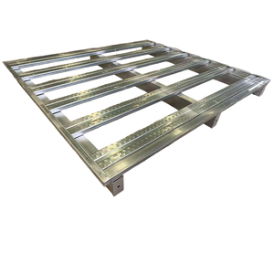 Fabriek Groothandel Hoge Laadcapaciteit <span class=keywords><strong>Transport</strong></span> Logistiek Lading Opslag Metalen Stalen Pallet Voor <span class=keywords><strong>Transport</strong></span> - Product Image 5