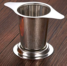 ที่กรองชาแบบตาข่ายสแตนเลสสำหรับชาใบ - Product Image 3