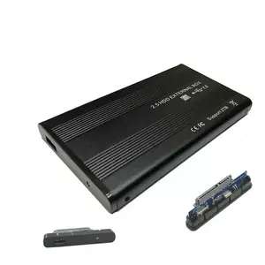 2.5 Inch Aluminum HDD <b>SSD</b> External <b>Enclosure</b> <b>With</b> USB 2.0 Interface And Cable Support Up To 480 MB/s Data Transfer Speed - Product Image 4