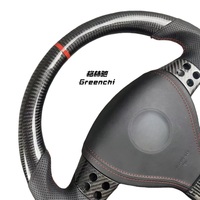 Convient pour Volkswagen Passat B6 Modification du volant, Diode électroluminescente à LED personnalisée Volant en fibre de carbone