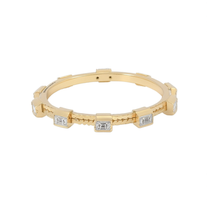 Fashion Bangle 316L Stainless Steel PVD Gold Plating Rectangular <b>Crystal</b> Inlay <b>Bracelet</b> For Women Jewelry Accessory - Product Image 2