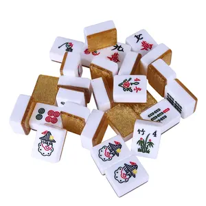 Factory Custom Chinese Singapore Malaysia Mahjong Tile Acrylic Mahjong for Sale