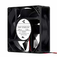 Ventilateur axial MELCO TECHNOREX 24VDC 12CM 12038 120X38mm MMF-12F24DS-CN1, ventilateur à haut débit d'air 194m3/h, ventilateur de refroidissement industriel à roulement à billes