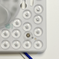 Module LED PCB carré en aluminium dimmable 2835 SMD pour plafond 3000-6000K 120V 24W Ra90 1900LM Garantie 3 ans