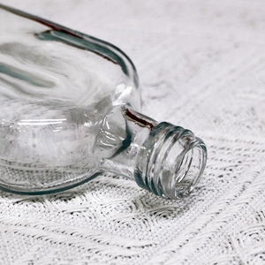 Bouteille en verre vide transparente de 500ml <span class=keywords><strong>330ml</strong></span> de jus de silex à haute teneur en eau minérale avec bouchon en aluminium - Product Image 5