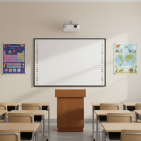 L'usine vend des tableaux de projection interactifs infrarouges de tableau blanc interactif IR 82 "~ 102" 10 points