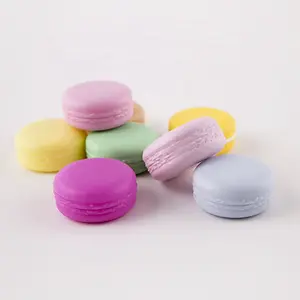 סיטונאי ריק Macaron שפתון צנצנת 5g 10g צבע עין קרם צלליות קוסמטי מיכל