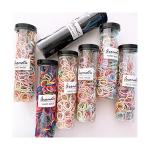 300 Piezas/Botella, Coleteros Elásticos para Niños, Accesorios para el Cabello de Bebés - Product Image 1