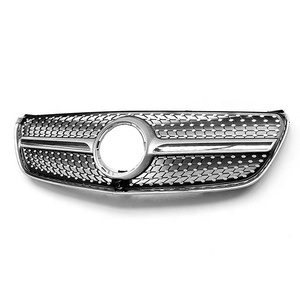 กระจังหน้าติดเพชรสีดำสีเงินสำหรับ Mercedes Benz W447 V V250 V260ย่าง <span class=keywords><strong>panamericana</strong></span> 201 2016- 2019 - Product Image 3