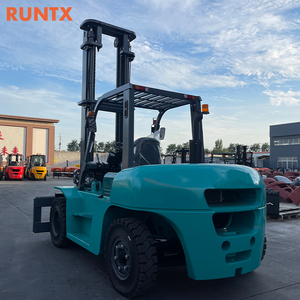 Chariot élévateur diesel RUNTX 7 tonnes, moteur <span class=keywords><strong>japonais</strong></span> d'origine, châssis robuste, excellente durabilité - Chariot élévateur à combustion interne longue durée - Product Image 5