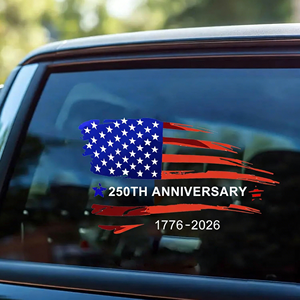 11 Designs USA Adesivo Lenticolare 3D Animato per Anniversario e Giorno dell'Indipendenza, Adesivo per Auto con Personaggio Anime Vegeta - Product Image 2