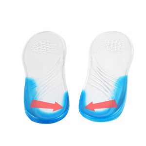 Nuovo sette punti O X gambe soletta Gel assorbimento degli urti Anti-usura <span class=keywords><strong>tacchi</strong></span> <span class=keywords><strong>alti</strong></span> invisibili pastiglie plantari fascite ortotica mezze solette - Product Image 2