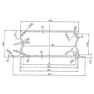 Caja de control electrónico de aleación de aluminio extruido mecanizado CNC EBM, protección IP54, recubrimiento en polvo, potencia personalizable - Product Image 4