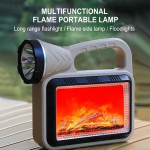 ไฟฉายมือถืออเนกประสงค์ แหล่งกำเนิดแสงคู่ ไฟฉาย COB ความสว่างสูง ด้ามจับถอดได้ ใช้สำหรับแคมป์ปิ้ง บ้าน ฉุกเฉิน ลาดตระเวน - Product Image 3