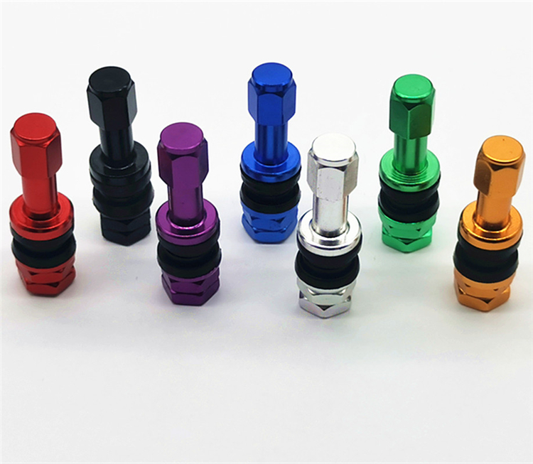 7 видов цветов авто шины алюминиевый сплав бескамерных шин струны клапана изменение подшипник ступицы колеса для автомобиля (True воздушного клапана/колесный вал стержень