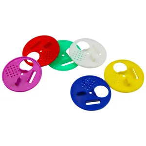 Beekeeping Tools Colorful Plastic Beehive Rotate Disc Beehive Entrance 6.8cm Beehive Door