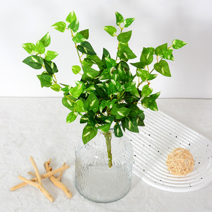 Plantas Artificiales Flower Delight, Enredaderas de Seda de 34 cm, Decoración Verde para el Hogar y Bodas - Product Image 3