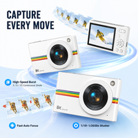 8K Digitalkamera Professionelle ODM 8K Kamera 96MP Autofokus CMOS-Bildschirm für Reisefotografie, Familienveranstaltungen und Anfänger