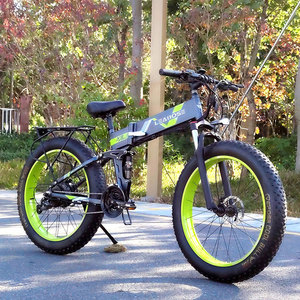 Bicyclette <span class=keywords><strong>électrique</strong></span> 26 "pour hommes 48V 750W haute puissance-E-MTB <span class=keywords><strong>tout</strong></span>-terrain avec freins à disque hydrauliques et suspension - Product Image 4