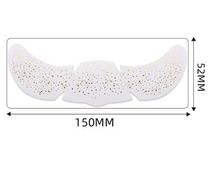 Lentiggini glitterate adesivi per il viso trucco lentiggini dorate tatuaggi - Product Image 1