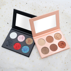 Palette d'ombres à paupières personnalisée DIY, 36 mm, 6 couleurs pigmentées, vegan, palette d'ombres à paupières à <span class=keywords><strong>marque</strong></span> privée - Product Image 6