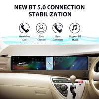 Autoradio MOOKAKA 12.3 + 4.99 + 12.3 pouces pour Toyota ISIS 2004-2017, Android 15, GPS, Navigation, Stéréo, Carplay sans fil, écran interactif