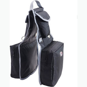 Échantillon gratuit Sacs de selle isolés en cuir de haute qualité imprimés en nylon durable Sacs d'équitation tendance Style équestre pour hommes - Product Image 6